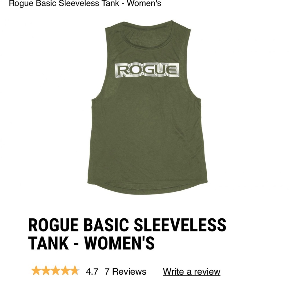 Rogue Basic Sleeveless Tank